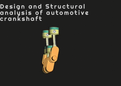 Design and Structural analysis of automotive crankshaft