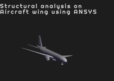 Structural analysis on Aircraft wing using ANSYS