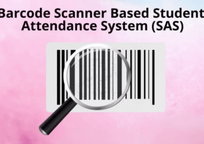 Barcode Scanner Based Student Attendance System (SAS)