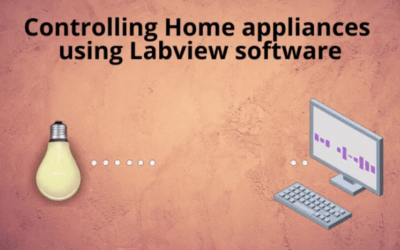 controlling home appliances using PC based on LABVIEW software